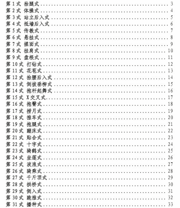 动漫版xx姿势大全,一共52式,通过漫画的方式表达了出来,有需要的可以保存,正经科普书籍